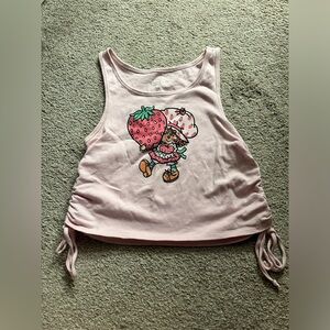 Strawberry shortcake crop top